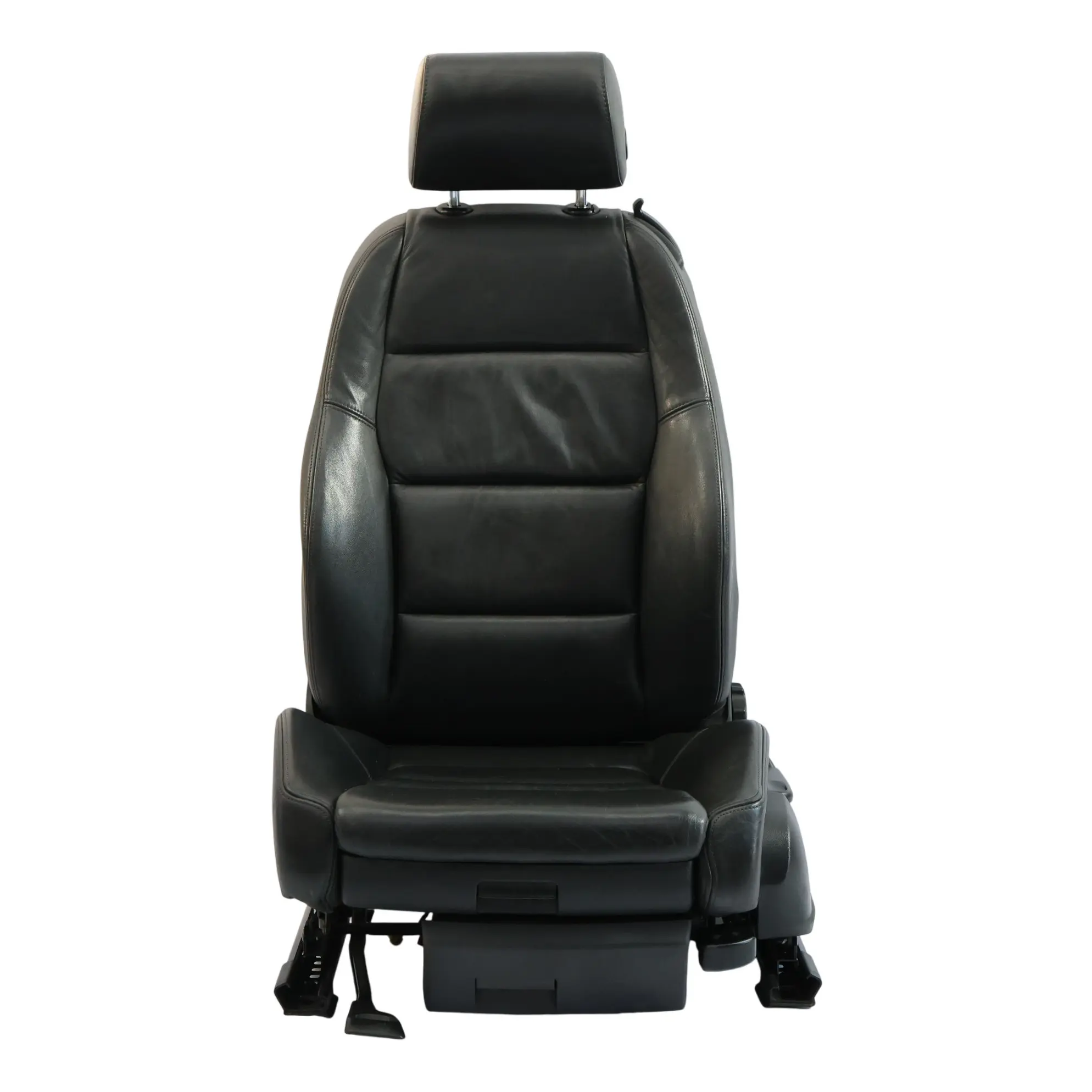 Audi A4 B7 8H Convertible Sport Seat Front Left N/S Interior Soul Black Leather