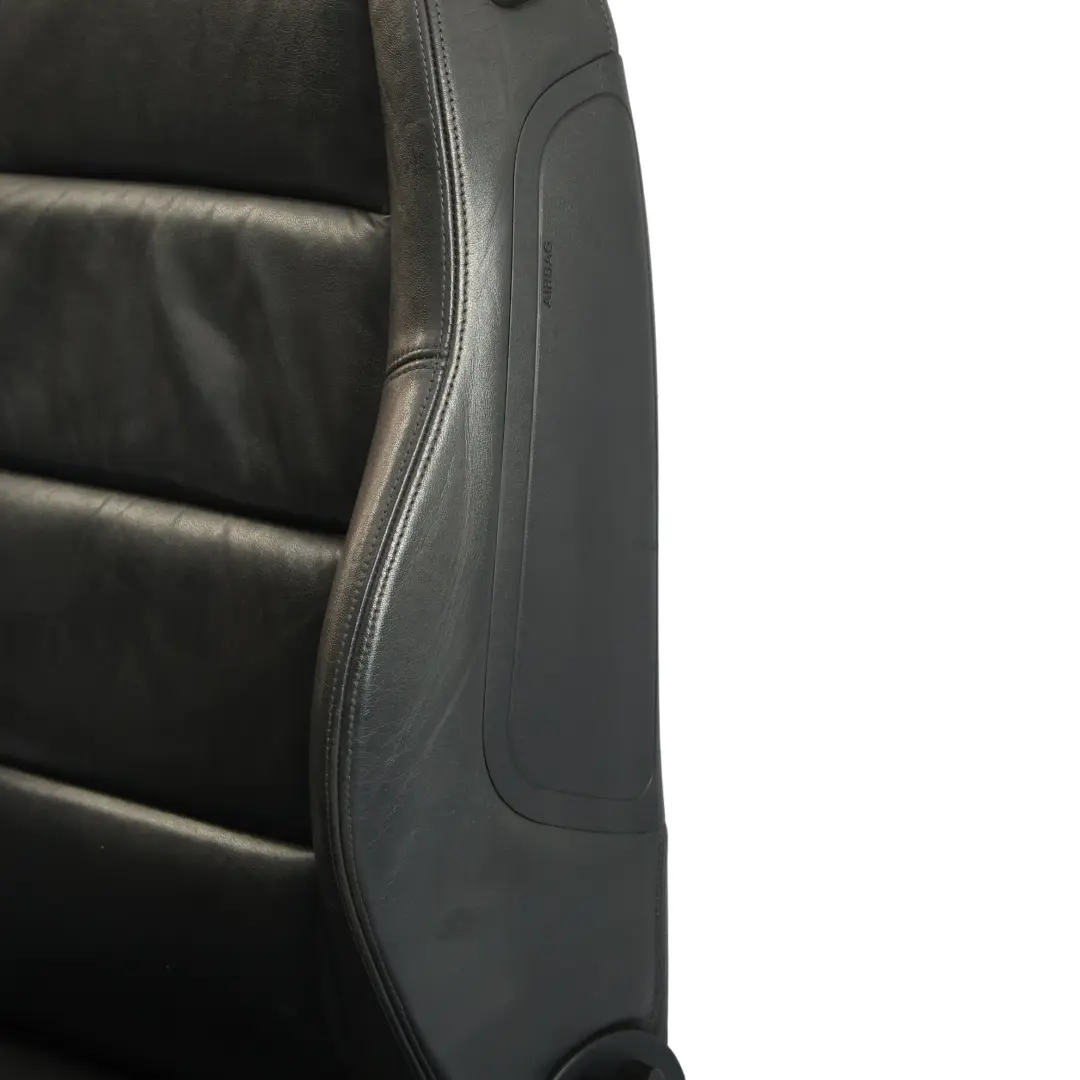Audi A4 B7 8H Cabriolet Siège Sport Avant Gauche Intérieur Soul Cuir Noir - SKU 8H0881805N-1 - Numéro de pièce 8H0881805N