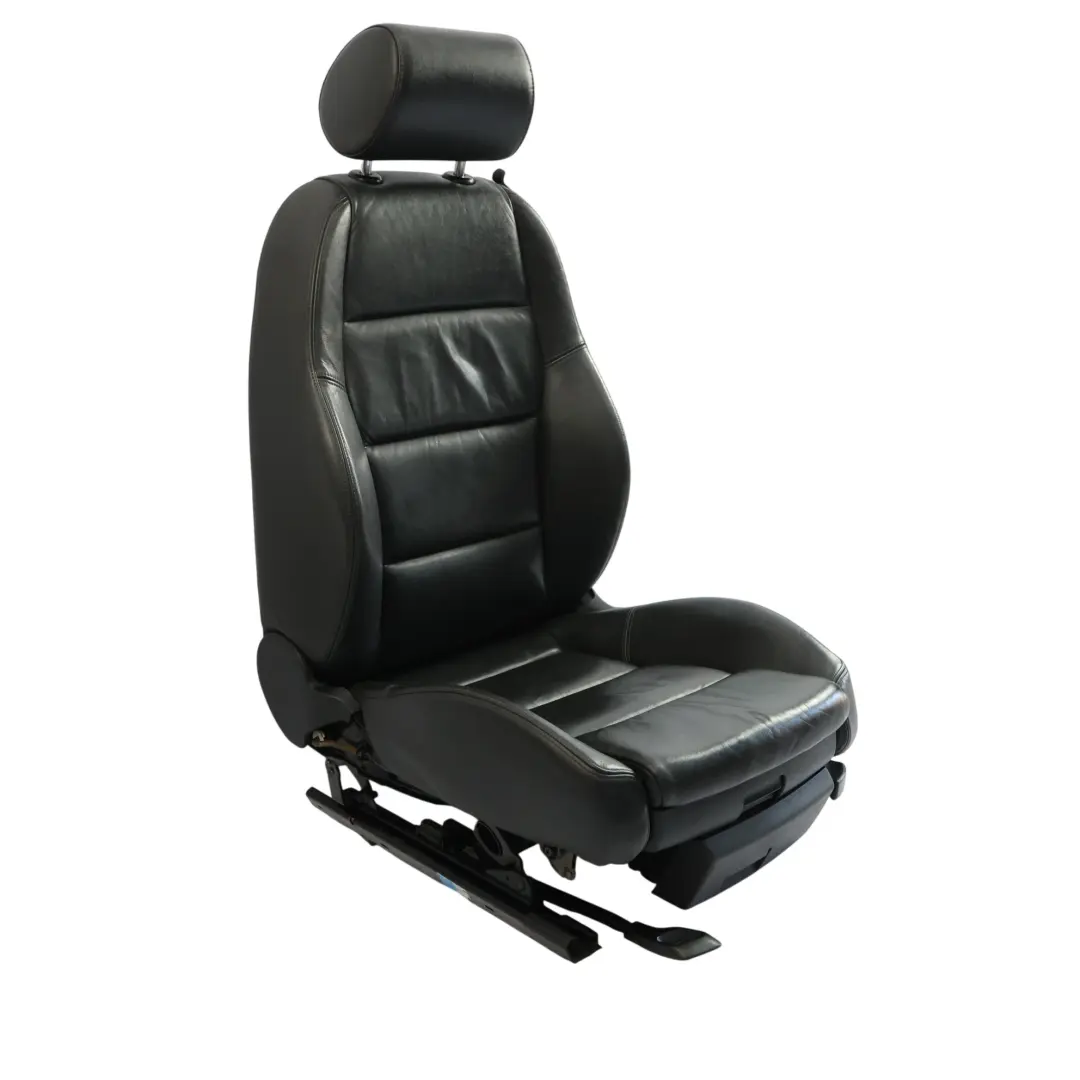 Audi A4 B7 8H Cabrio Sport Sitz Vorne Links Interieur Seele Schwarz Leder - SKU 8H0881805N-1 - Teilenummer 8H0881805N
