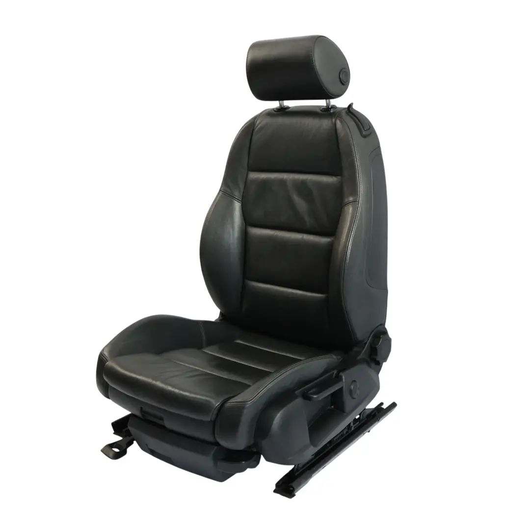 Audi A4 B7 8H Cabrio Sport Sitz Vorne Links Interieur Seele Schwarz Leder - SKU 8H0881805N-1 - Teilenummer 8H0881805N