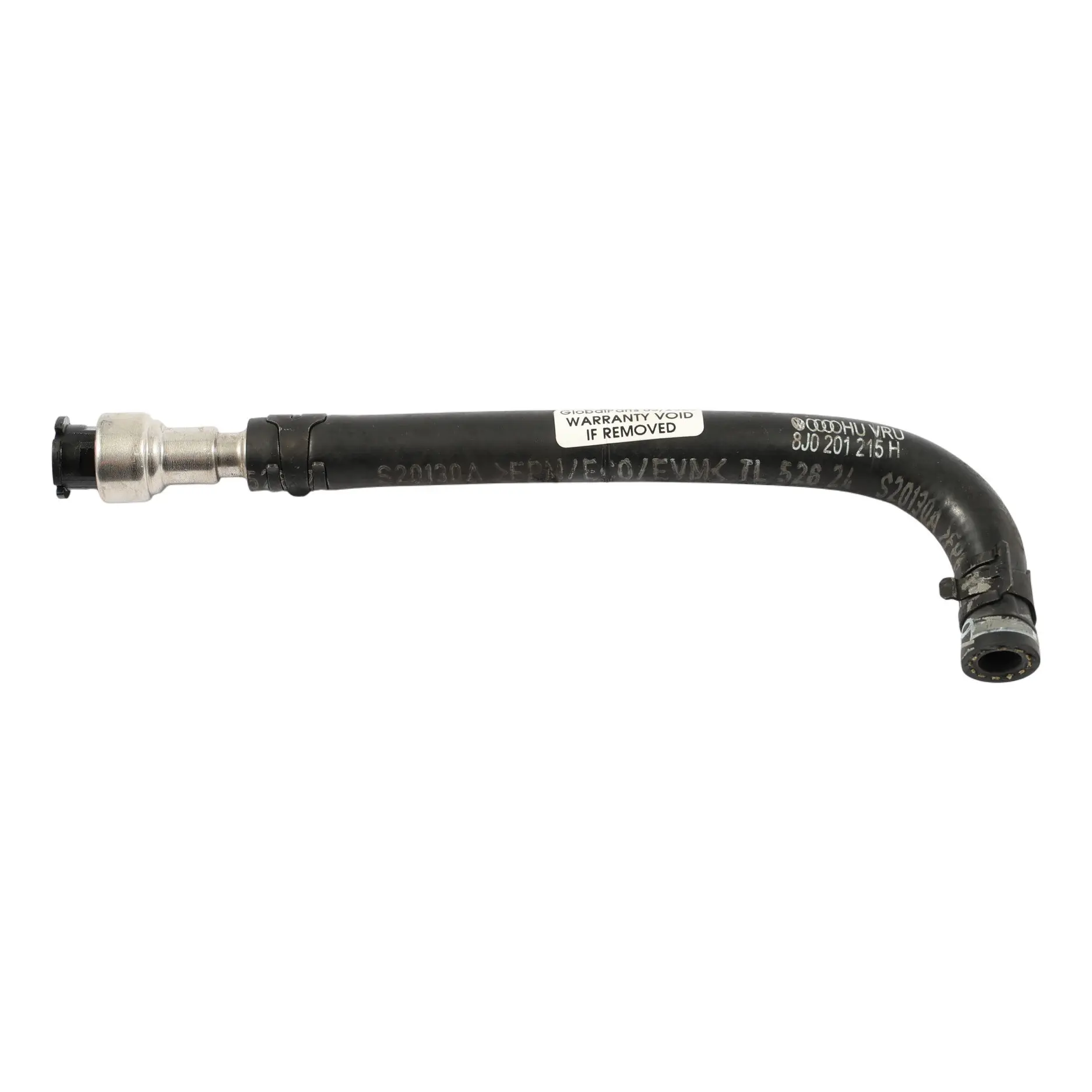 Audi TT 8J 3.2 FSI Fuel Feed Pipe Line Hose 8J0201215H