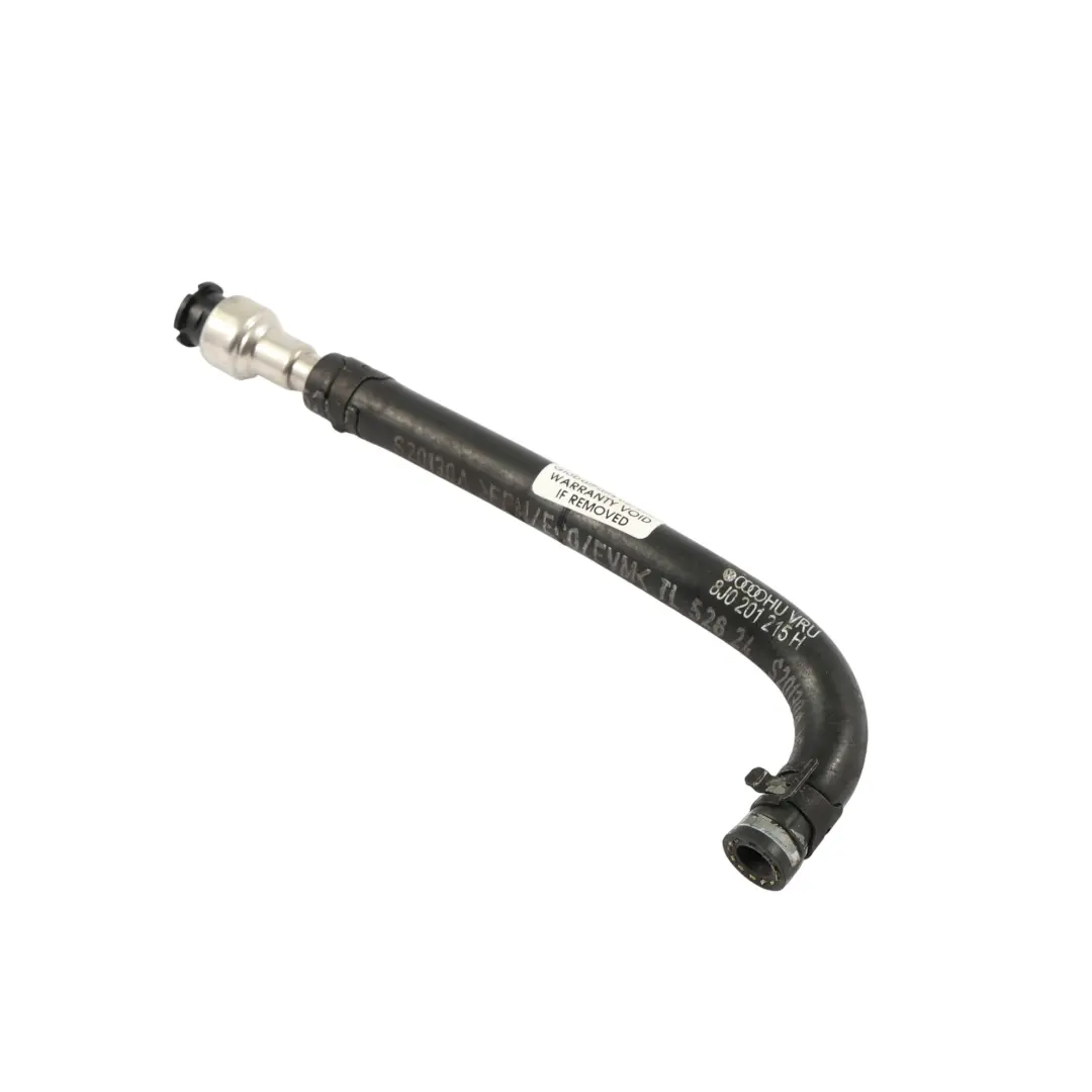 Kraft Stoff Zufuhr Leitung Schlauch für Audi TT 8J 3.2 FSI mit Teilenummer 8J0201215H Audi TT 8J 3.2 FSI Kraft Stoff Zufuhr Leitung Schlauch - SKU 8J0201215H - Teilenummer 8J0201215H