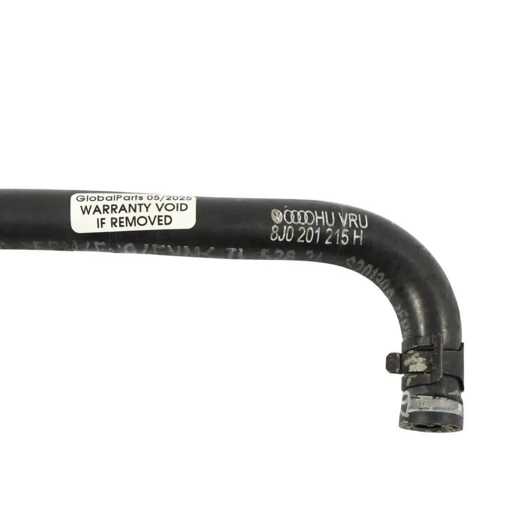 Audi TT 8J 3.2 FSI Fuel Feed Pipe Line Hose - SKU 8J0201215H - Part number 8J0201215H