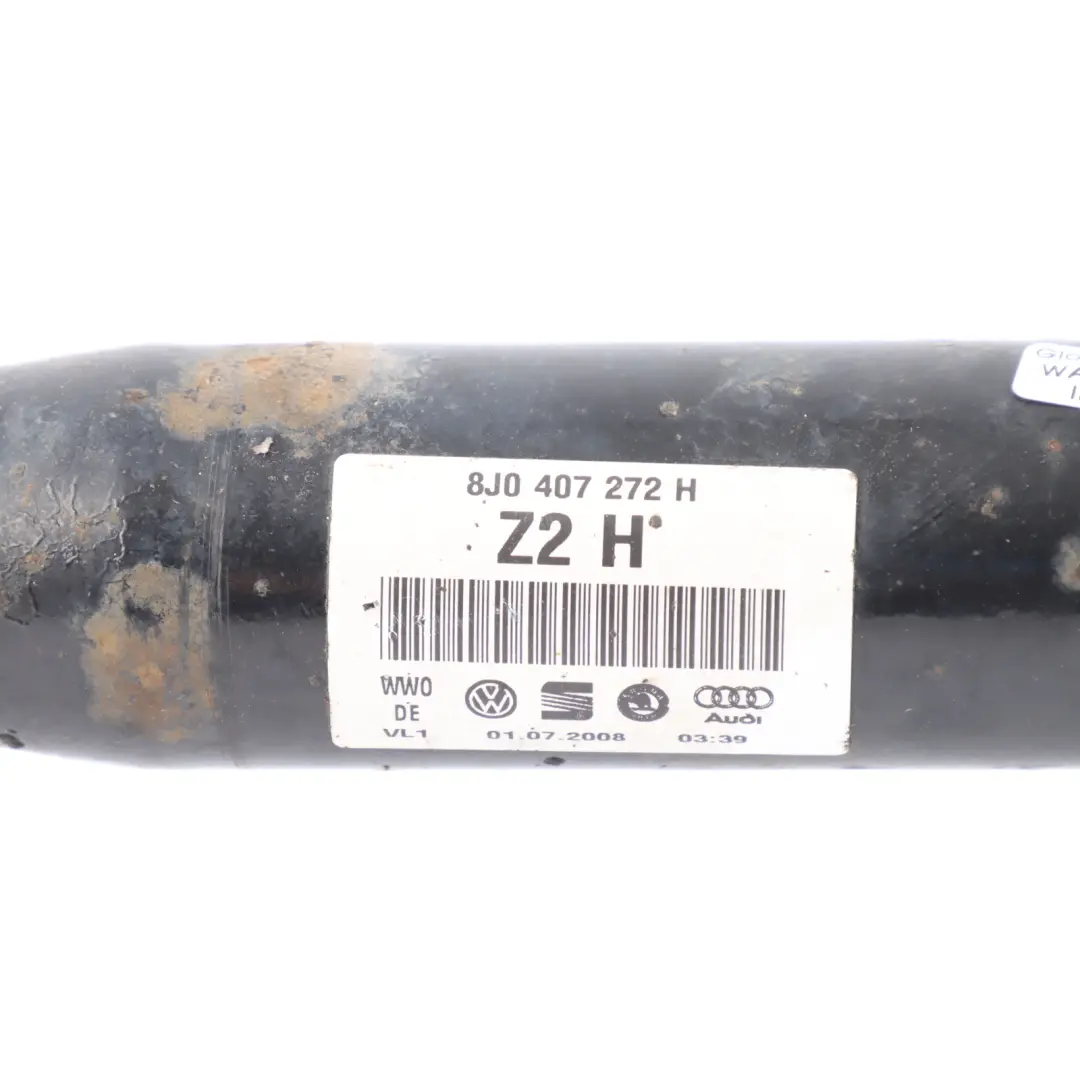 Audi TT 8J Eje de Transmisión Delantero Derecho Manual - SKU 8J0407272H - Número de pieza 8J0407272H