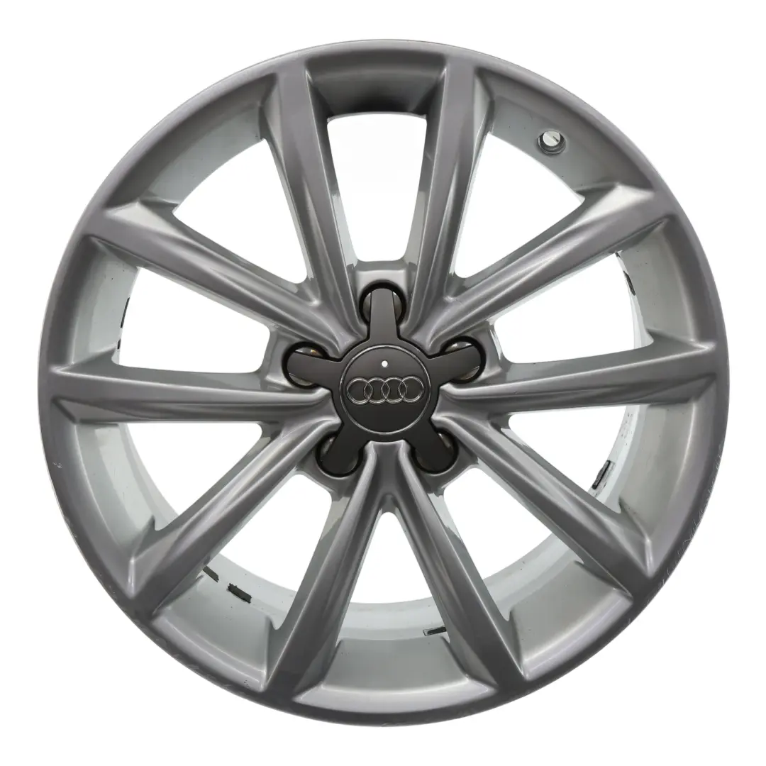 Llanta de aleación plateada Audi Mk2 TT 17" ET:50 8,5J 8J0601025A para con número de pieza 8J0601025BE Llanta de aleación plateada Audi Mk2 TT 17" ET:50 8,5J 8J0601025A - SKU 8J0601025BE-1 - Número de pieza 8J0601025BE