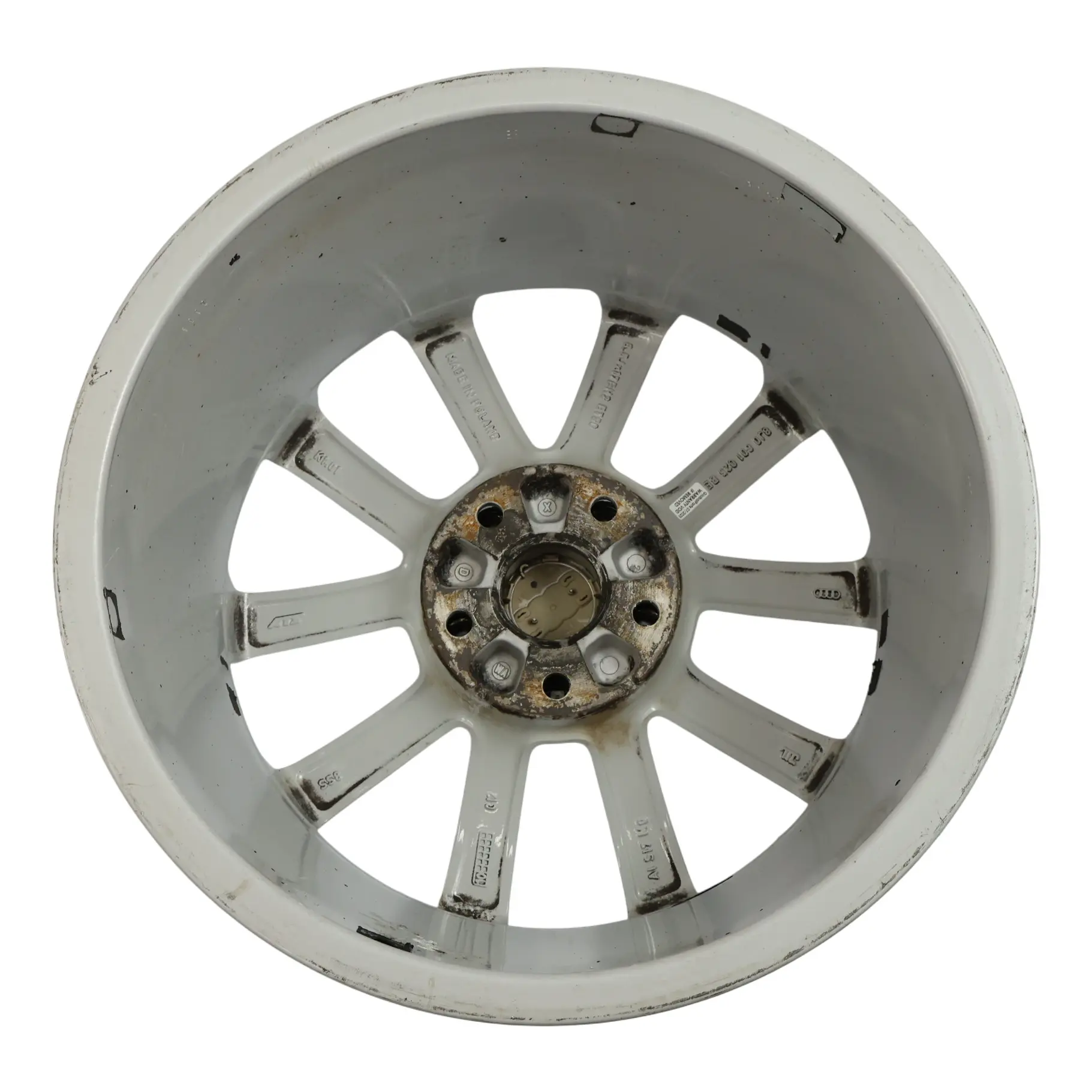 Audi Mk2 TT Silver Alloy Wheel Rim 17" ET:50 8,5J 8J0601025A