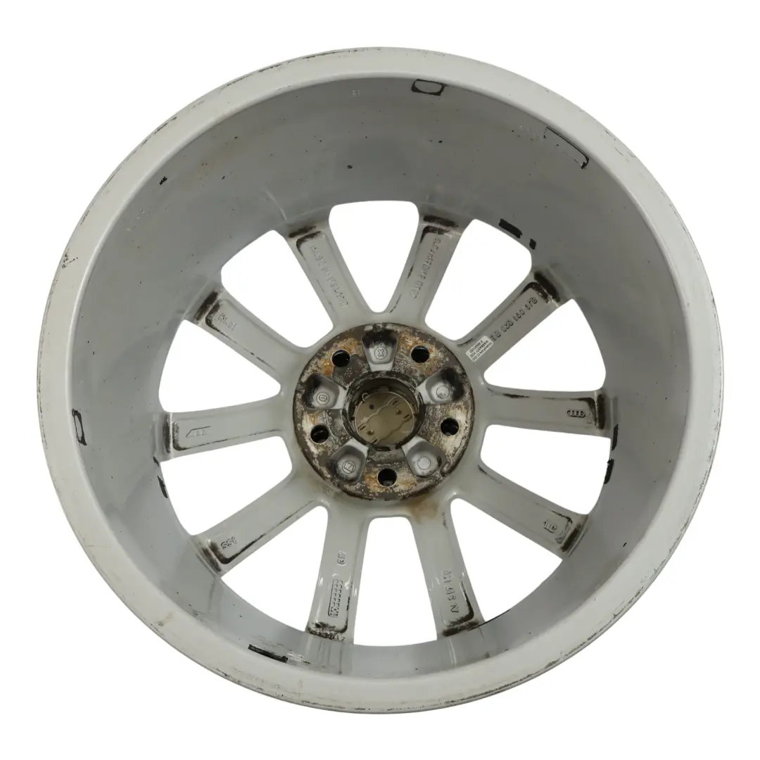 Audi Mk2 TT Srebrna Felga Aluminiowa 17" ET:50 8,5J 8J0601025A - SKU 8J0601025BE-1 - Numer Części 8J0601025BE