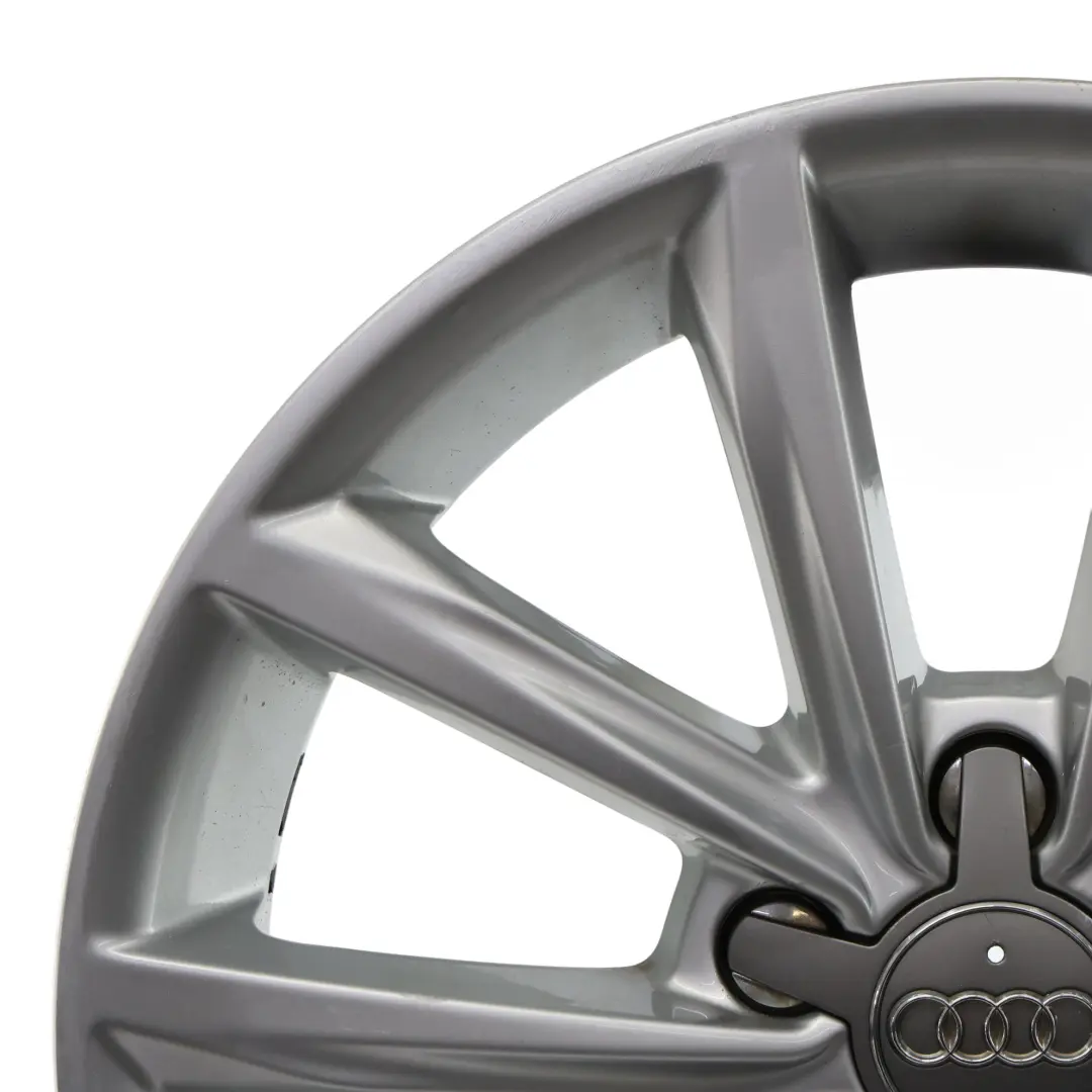 Mk2 TT Silberne Leichtmetallfelge Alufelge 17" ET:50 8,5J 8J0601025A für Audi mit Teilenummer 8J0601025BE Audi Mk2 TT Silberne Leichtmetallfelge Alufelge 17" ET:50 8,5J 8J0601025A - SKU 8J0601025BE-1 - Teilenummer 8J0601025BE