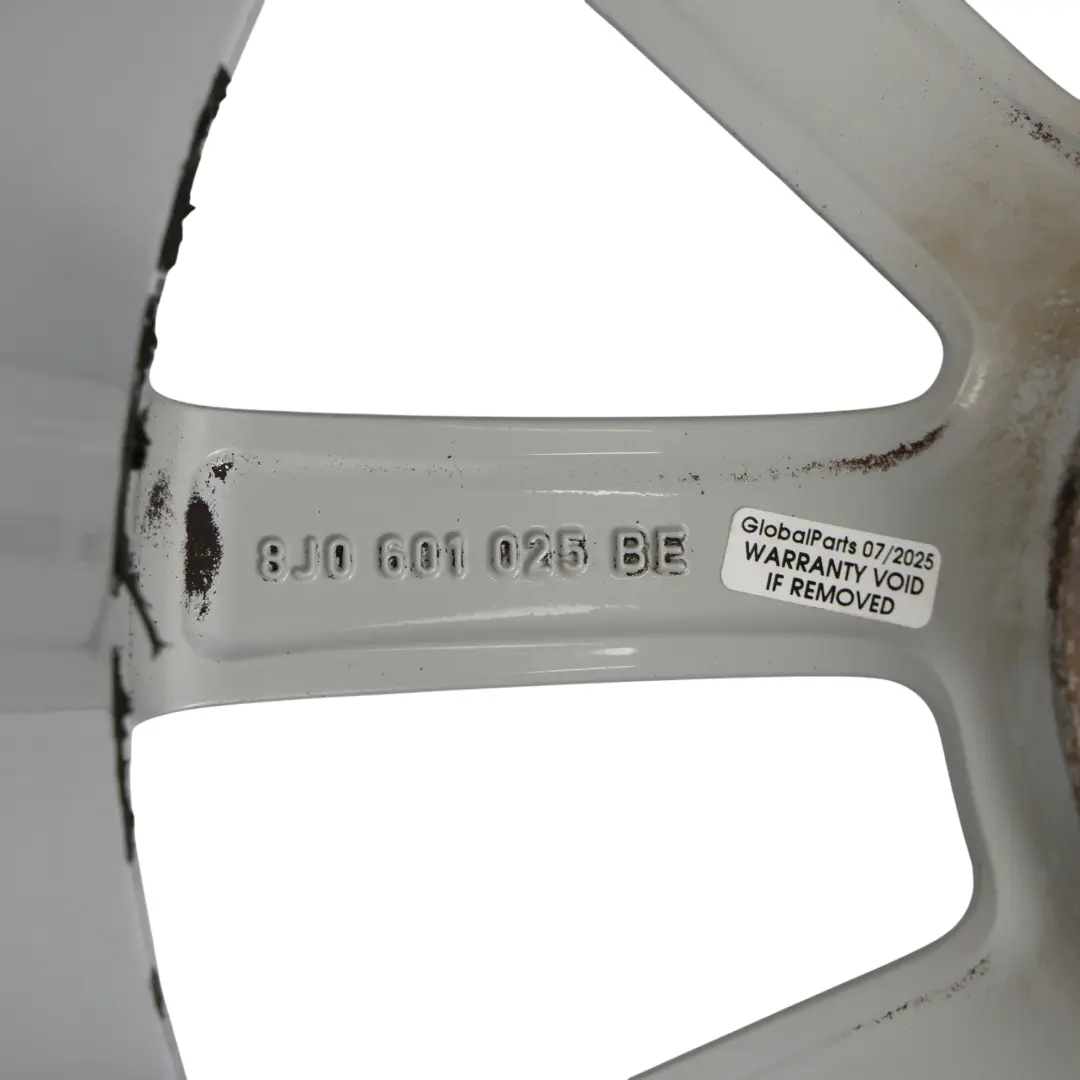 Audi TT 8J Wheel Rim Alloy 17" ET:50 8,5J Silver - SKU 8J0601025BE-3 - Part number 8J0601025BE