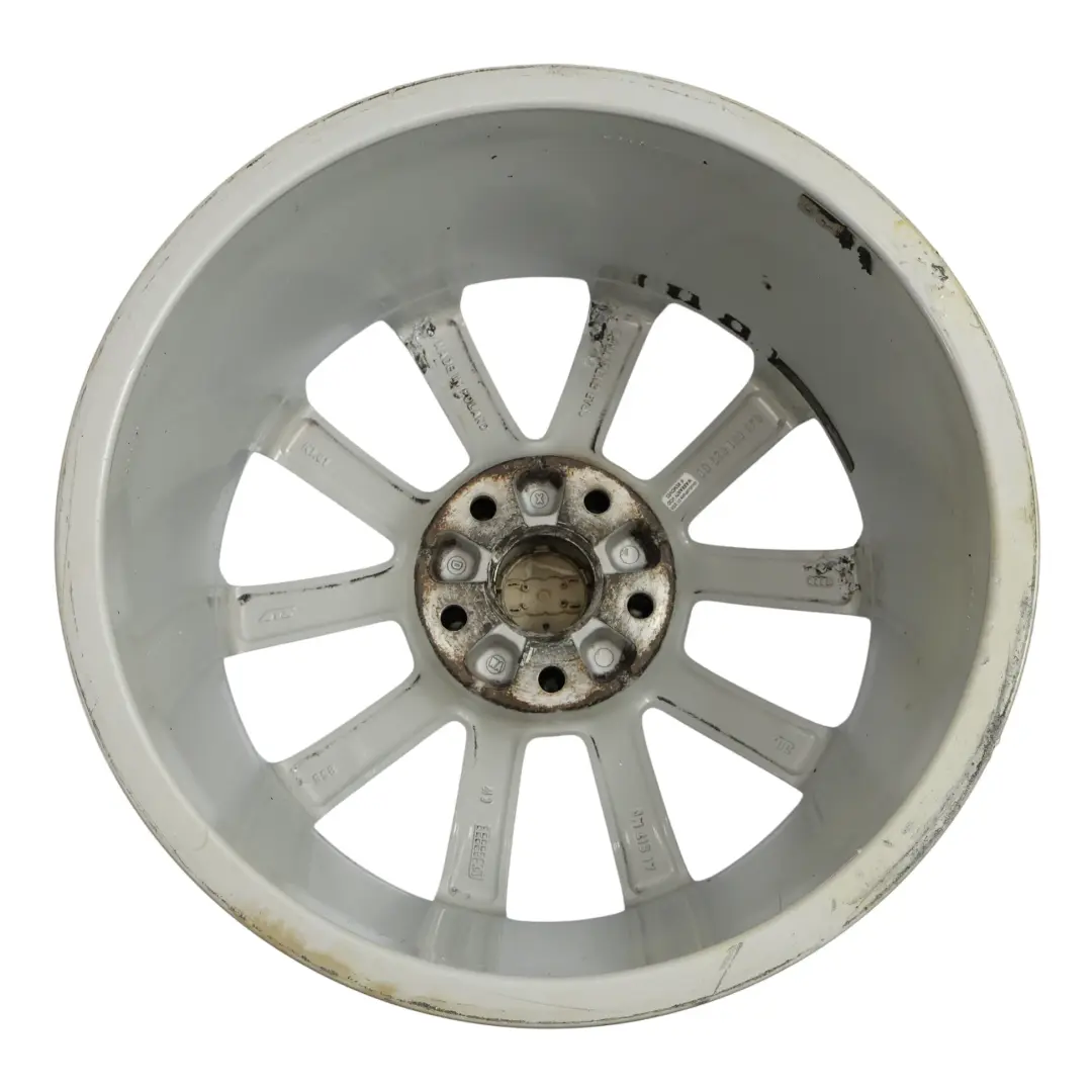 Audi TT 8J Mk2 Wheel Rim Alloy Silver 17" 8,5J ET:50 - SKU 8J0601025BE-4 - Part number 8J0601025BE