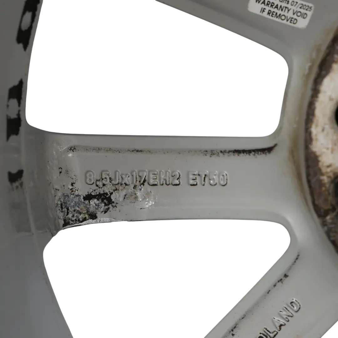 Mk2 Wheel Rim Alloy Silver 17" 8,5J ET:50 to Audi TT 8J with Part number 8J0601025BE Audi TT 8J Mk2 Wheel Rim Alloy Silver 17" 8,5J ET:50 - SKU 8J0601025BE-4 - Part number 8J0601025BE