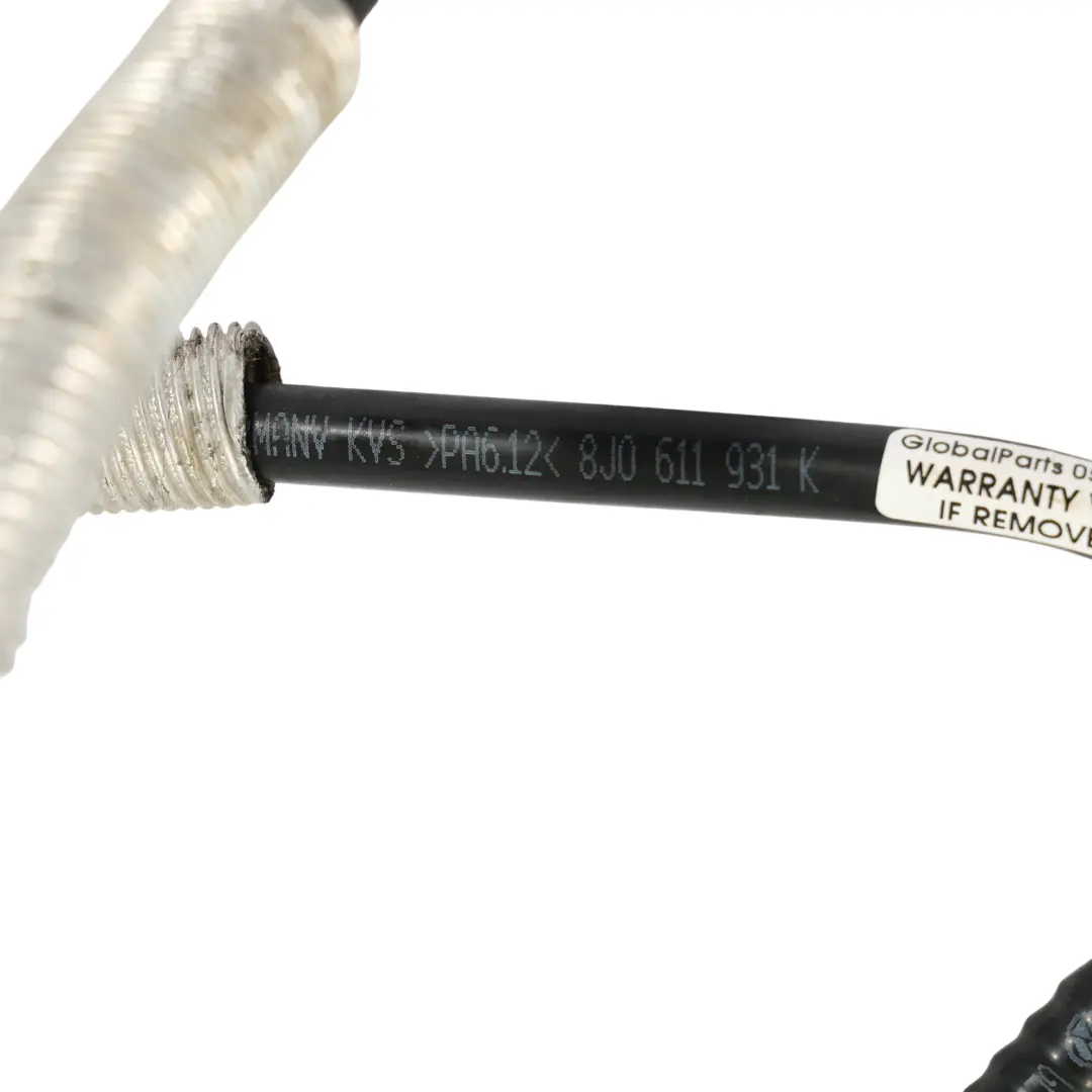 Audi TT 8J Vacuum Pipe Brake Booster Servo Line Hose 8J0611931K - SKU 8J0611931L - Part number 8J0611931L