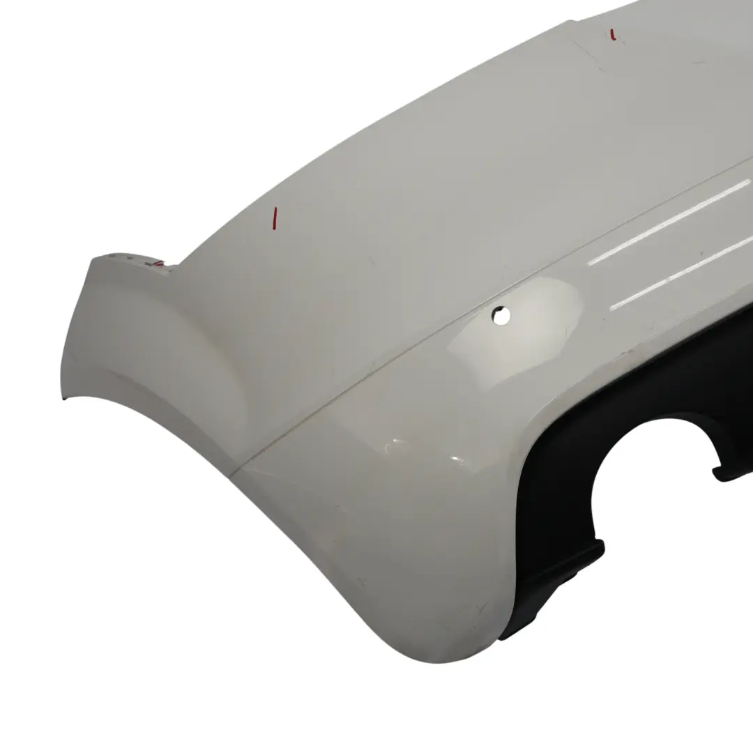 Bumper Trim Panel Covering Ibis White - Y9C to Audi TT 8J Rear with Part number 8J0807303E Audi TT 8J Rear Bumper Trim Panel Covering Ibis White - Y9C - SKU 8J0807303E-IWH - Part number 8J0807303E