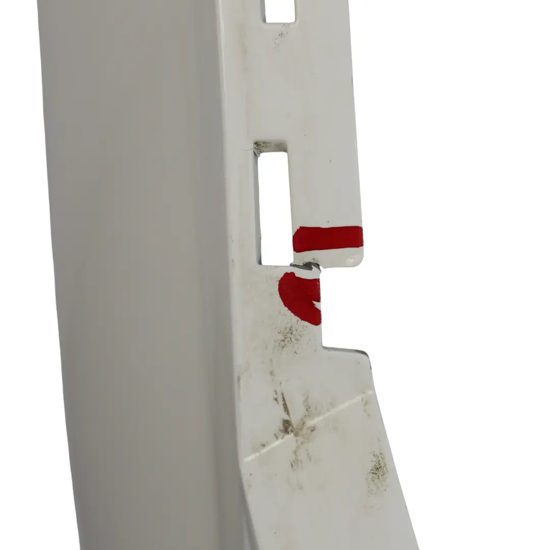 Audi TT 8J Rear Bumper Trim Panel Covering Ibis White - Y9C - SKU 8J0807303E-IWH - Part number 8J0807303E