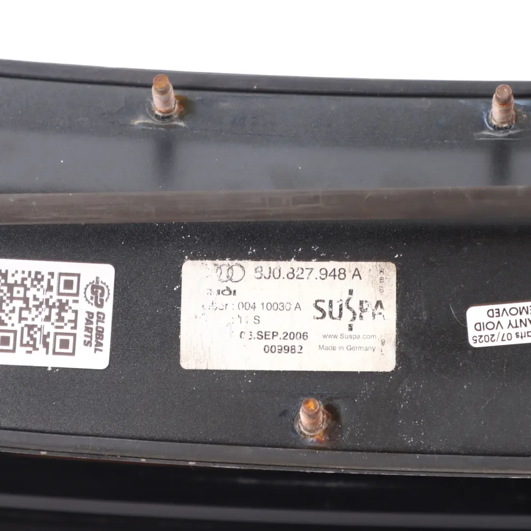 Bootlid Motor Spoiler Phantom Black - Z9Y to Audi TT 8J Rear Tailgate Hatch with Part number 8J0827948A Audi TT 8J Rear Tailgate Hatch Bootlid Motor Spoiler Phantom Black - Z9Y - SKU 8J0827948A-PHB - Part number 8J0827948A