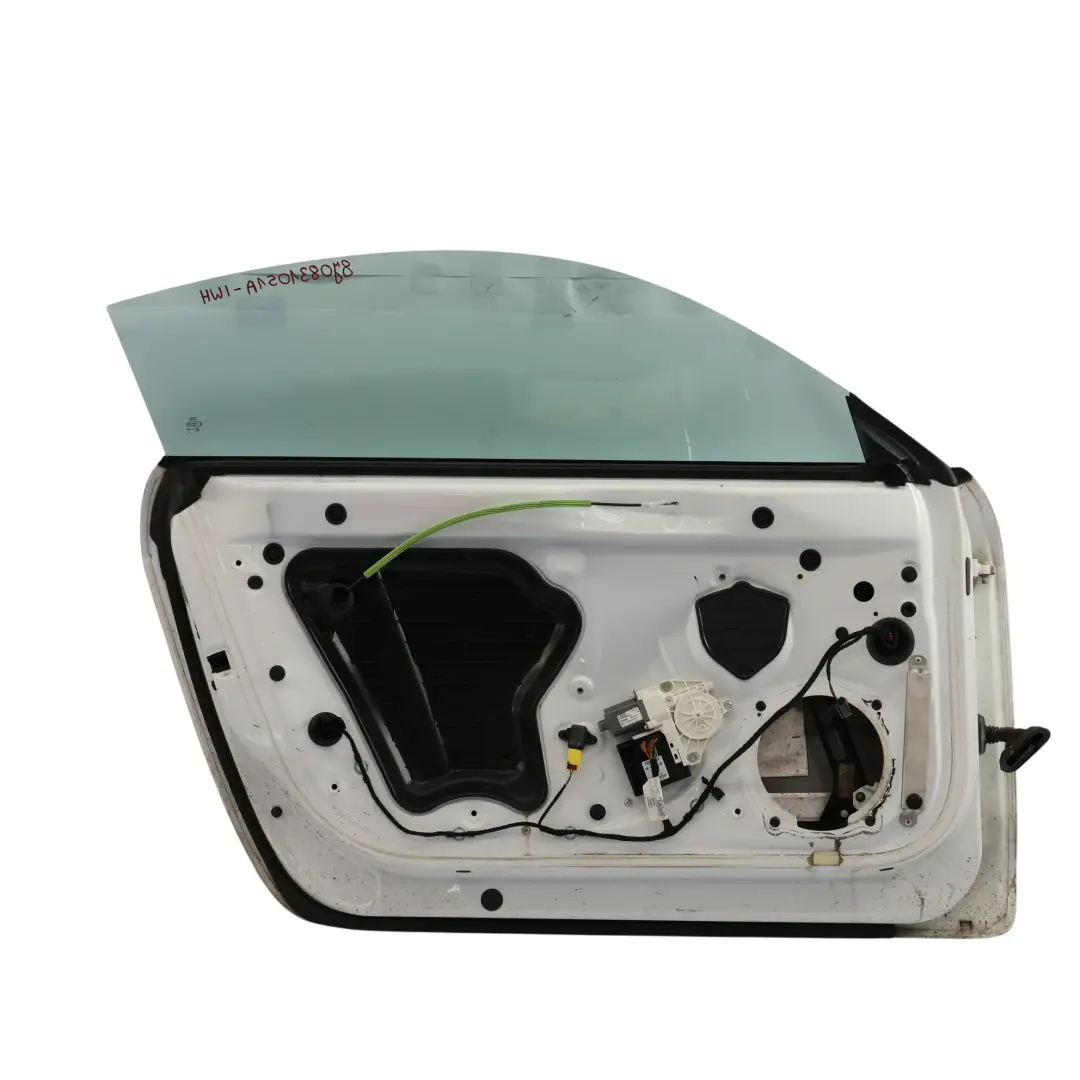 Audi TT 8J Türverkleidung Vorne Links Ibis White Weiß - Y9C - SKU 8J0831051A-IWH - Teilenummer 8J0831051A