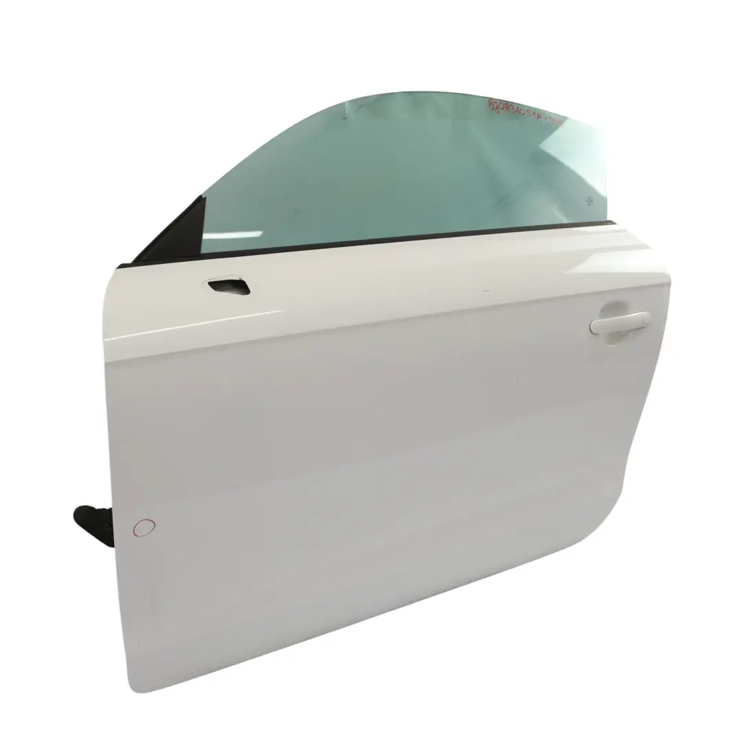 Audi TT 8J Door Cover Front Left N/S Ibis White - Y9C - SKU 8J0831051A-IWH - Part number 8J0831051A