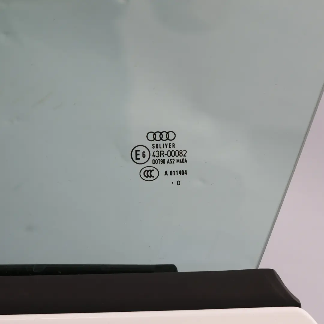 Audi TT 8J Door Cover Front Left N/S Ibis White - Y9C - SKU 8J0831051A-IWH - Part number 8J0831051A