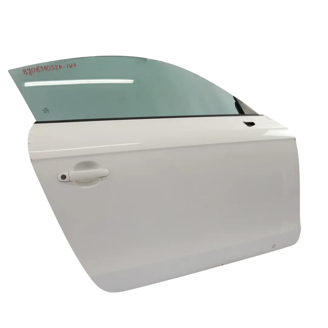 Audi TT 8J Door Cover Front Right O/S Ibis White - Y9C - SKU 8J0831052A-IWH - Part number 8J0831052A