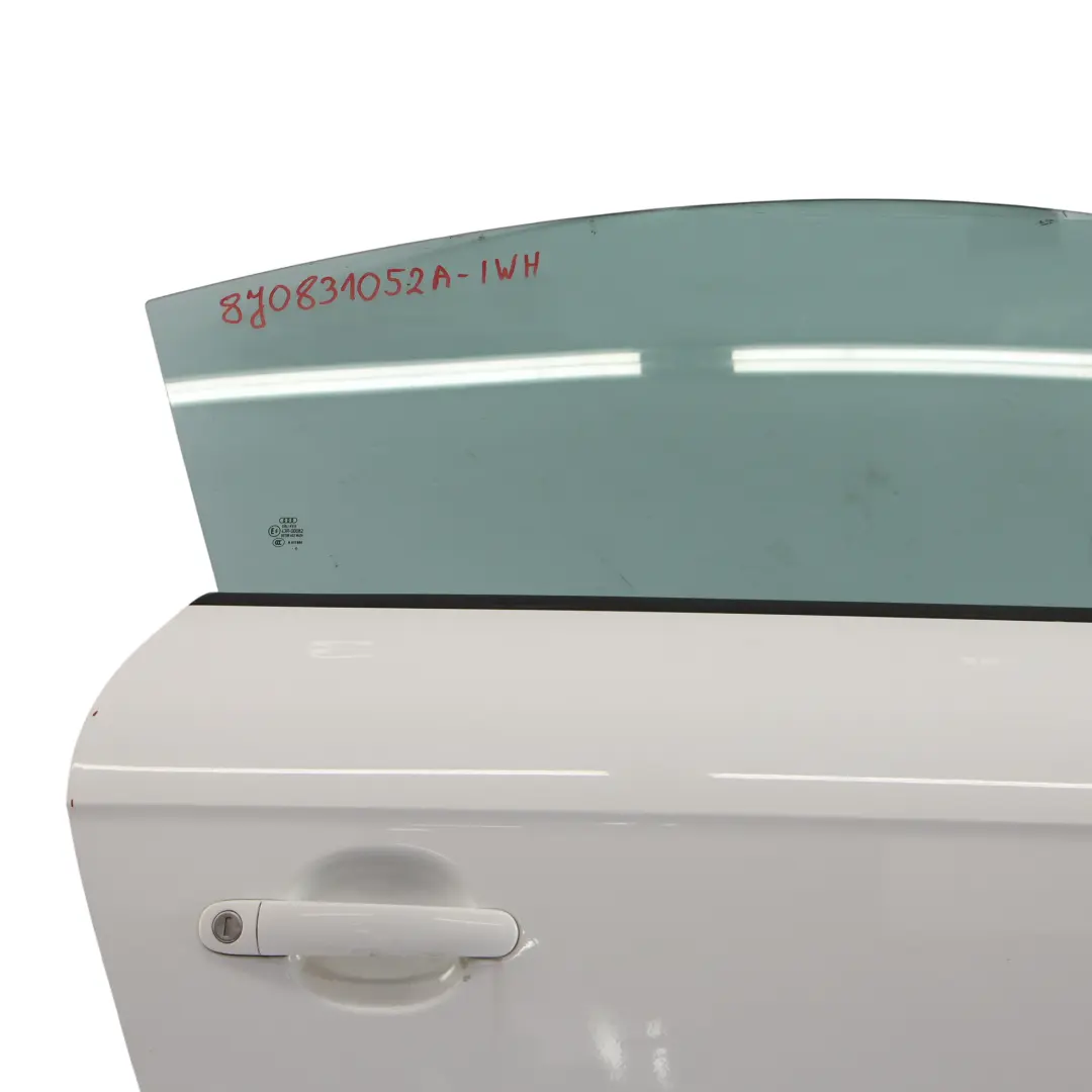 Audi TT 8J Door Cover Front Right O/S Ibis White - Y9C - SKU 8J0831052A-IWH - Part number 8J0831052A