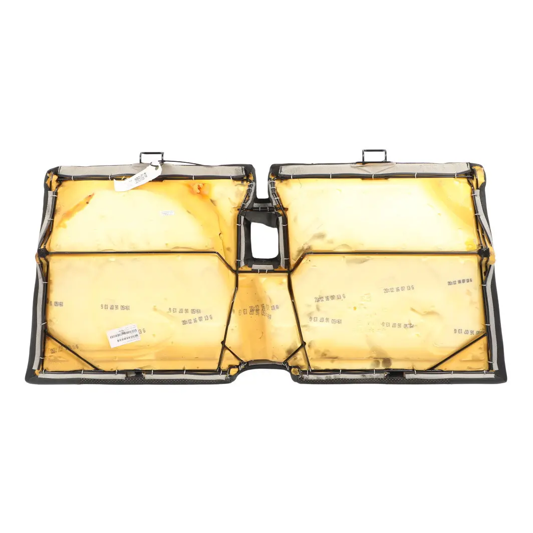 Audi TT 8J Rear Seat Bench Half Nappa Leather Soul Alcantara Black - SKU 8J0885405G - Part number 8J0885405G