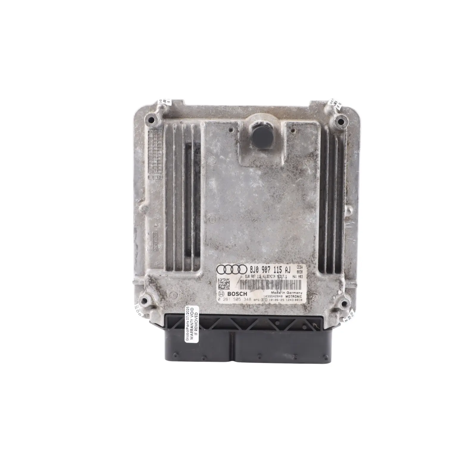 Audi TT Mk2 8J 2.0 TFSI CESA 211HP Engine Control Unit ECU 8J0907115AJ Manual