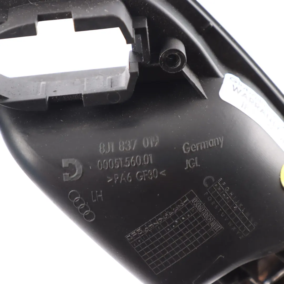 Audi TT 8J Interior Door Handle Front Right O/S Door Card Grab Silver - SKU 8J1837019 - Part number 8J1837019
