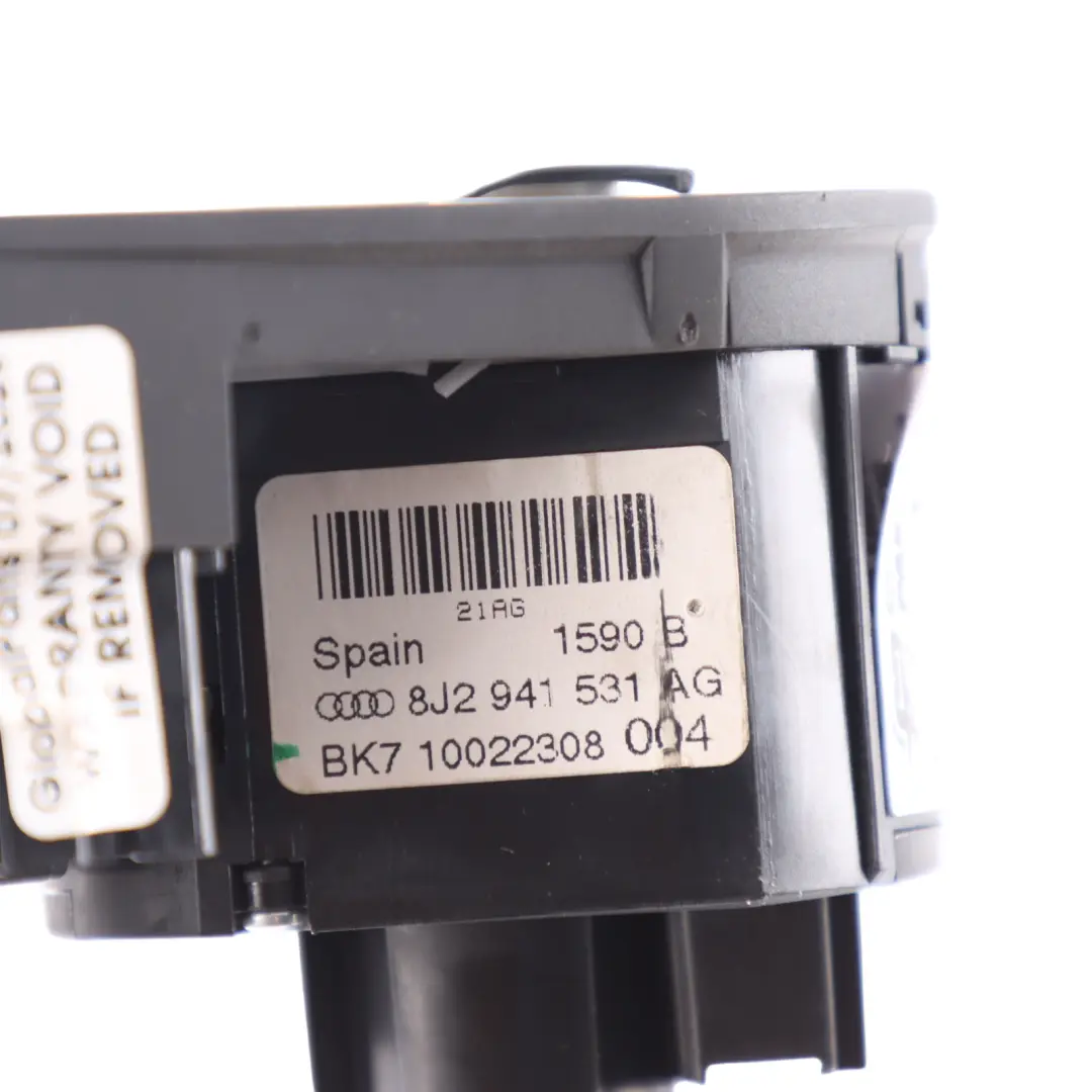 Headlight Switch Fog Light Control Switch Panel to Audi TT 8J with Part number 8J2941531AG Audi TT 8J Headlight Switch Fog Light Control Switch Panel - SKU 8J2941531AG - Part number 8J2941531AG