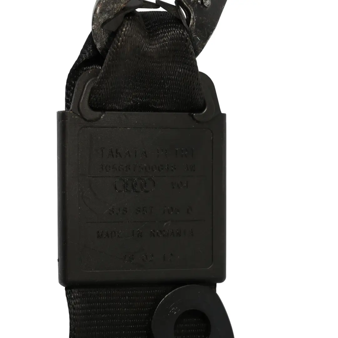 Ceinture de sécurité avant gauche pour Audi TT 8J à propos du numéro de pièce 8J8857705D Audi TT 8J Ceinture de sécurité avant gauche - SKU 8J8857705D - Numéro de pièce 8J8857705D