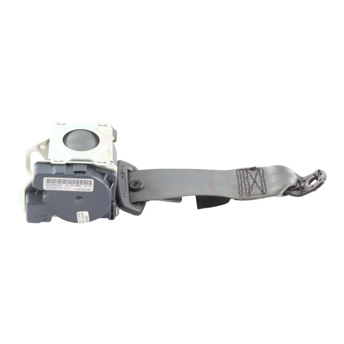 Audi TT 8J Seat Belt Rear Right O/S Seatbelt Mineral Grey 8J8857806B