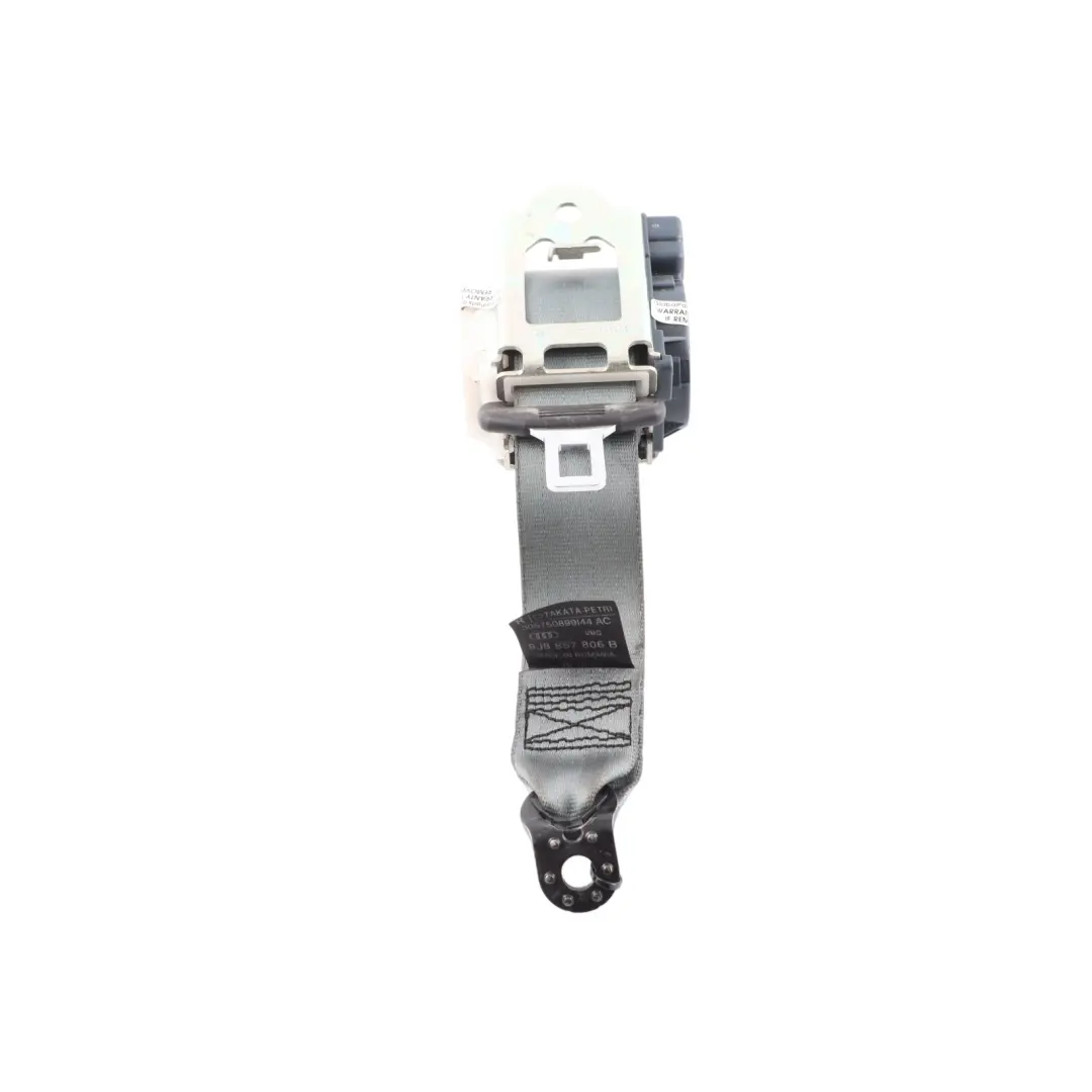 Audi TT 8J Seat Belt Rear Right O/S Seatbelt Mineral Grey - SKU 8J8857806B-1 - Part number 8J8857806B