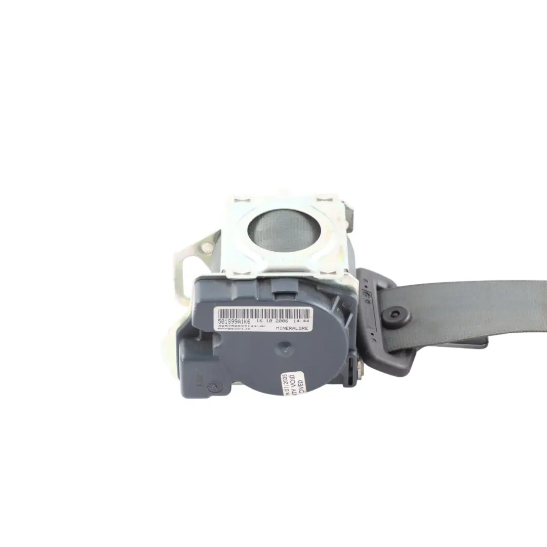 Audi TT 8J Seat Belt Rear Right O/S Seatbelt Mineral Grey - SKU 8J8857806B-1 - Part number 8J8857806B