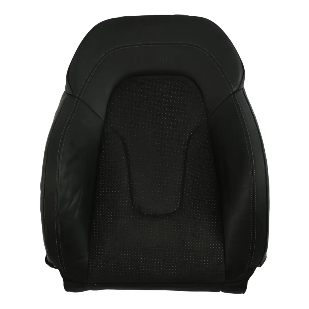 Audi TT 8J Front Sport S-Line Seat Back Rest Right O/S Leather Alcantara - SKU 8J8881806AJ-1 - Part number 8J8881806AJ
