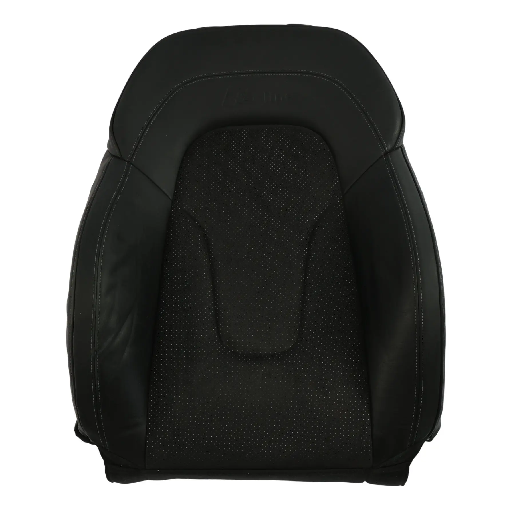 Audi TT 8J Front Sport S-Line Seat Back Rest Right O/S Leather Alcantara
