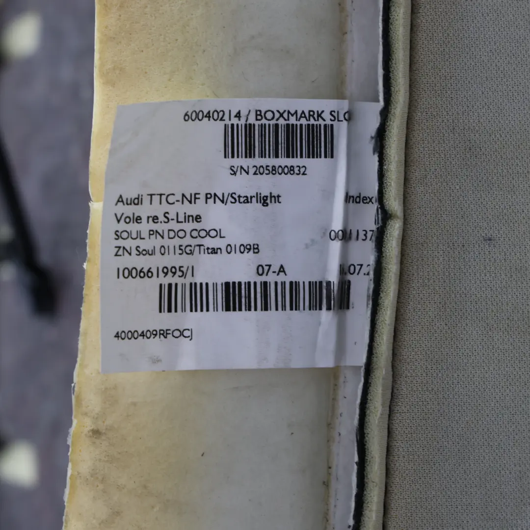 Siège Avant Sport S-Line Avec Dossier Droit En Cuir Et Alcantara pour Audi TT 8J à propos du numéro de pièce 8J8881806AJ Audi TT 8J Siège Avant Sport S-Line Avec Dossier Droit En Cuir Et Alcantara - SKU 8J8881806AJ-1 - Numéro de pièce 8J8881806AJ