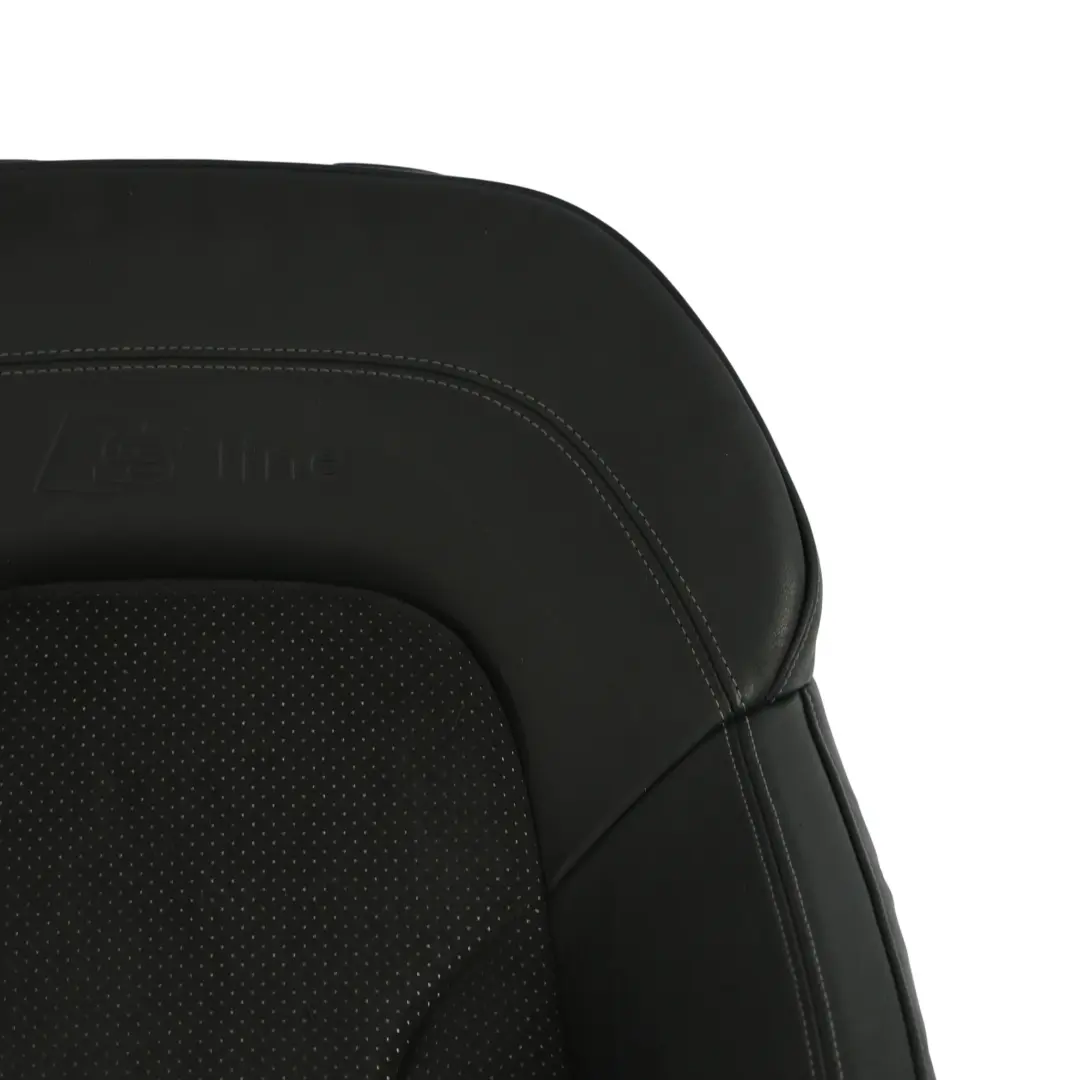 Audi TT 8J Siège Avant Sport S-Line Avec Dossier Droit En Cuir Et Alcantara - SKU 8J8881806AJ-1 - Numéro de pièce 8J8881806AJ