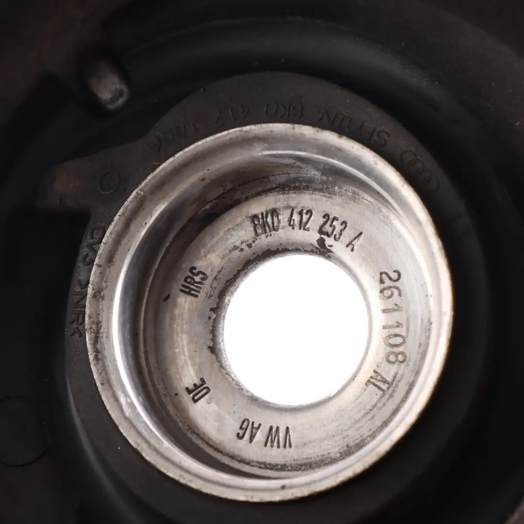 Strut Mount Front Left N/S Upper Absorber Holder 8K0412383F to Audi A4 B8 Spring with Part number 8K0412391F Audi A4 B8 Spring Strut Mount Front Left N/S Upper Absorber Holder 8K0412383F - SKU 8K0412391F - Part number 8K0412391F