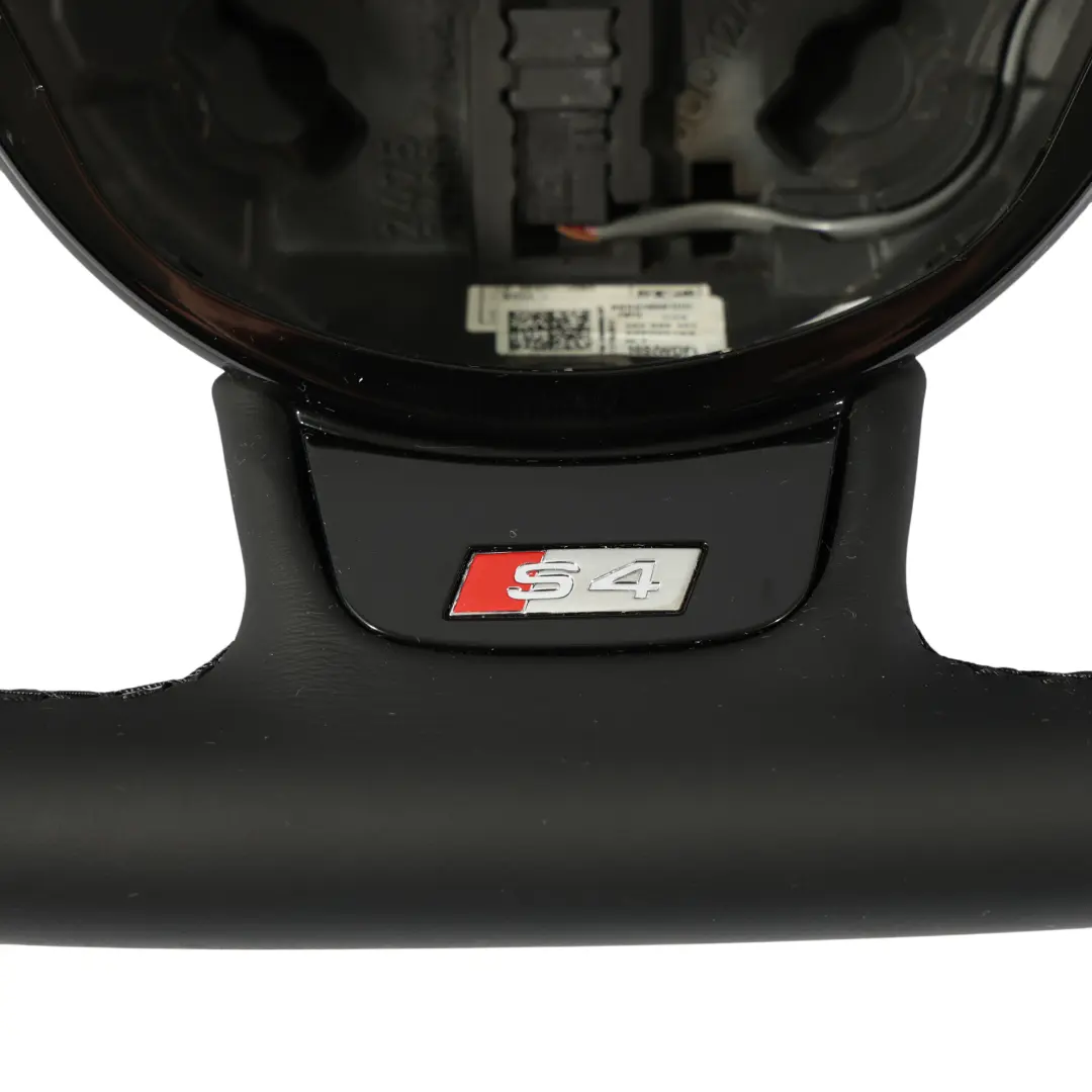 Volant NEUF En Cuir Noir Avec Palettes À Fond Plat pour Audi S4 B8 à propos du numéro de pièce 8K0419091CH Audi S4 B8 Volant NEUF En Cuir Noir Avec Palettes À Fond Plat - SKU 8K0419091CH-2 - Numéro de pièce 8K0419091CH