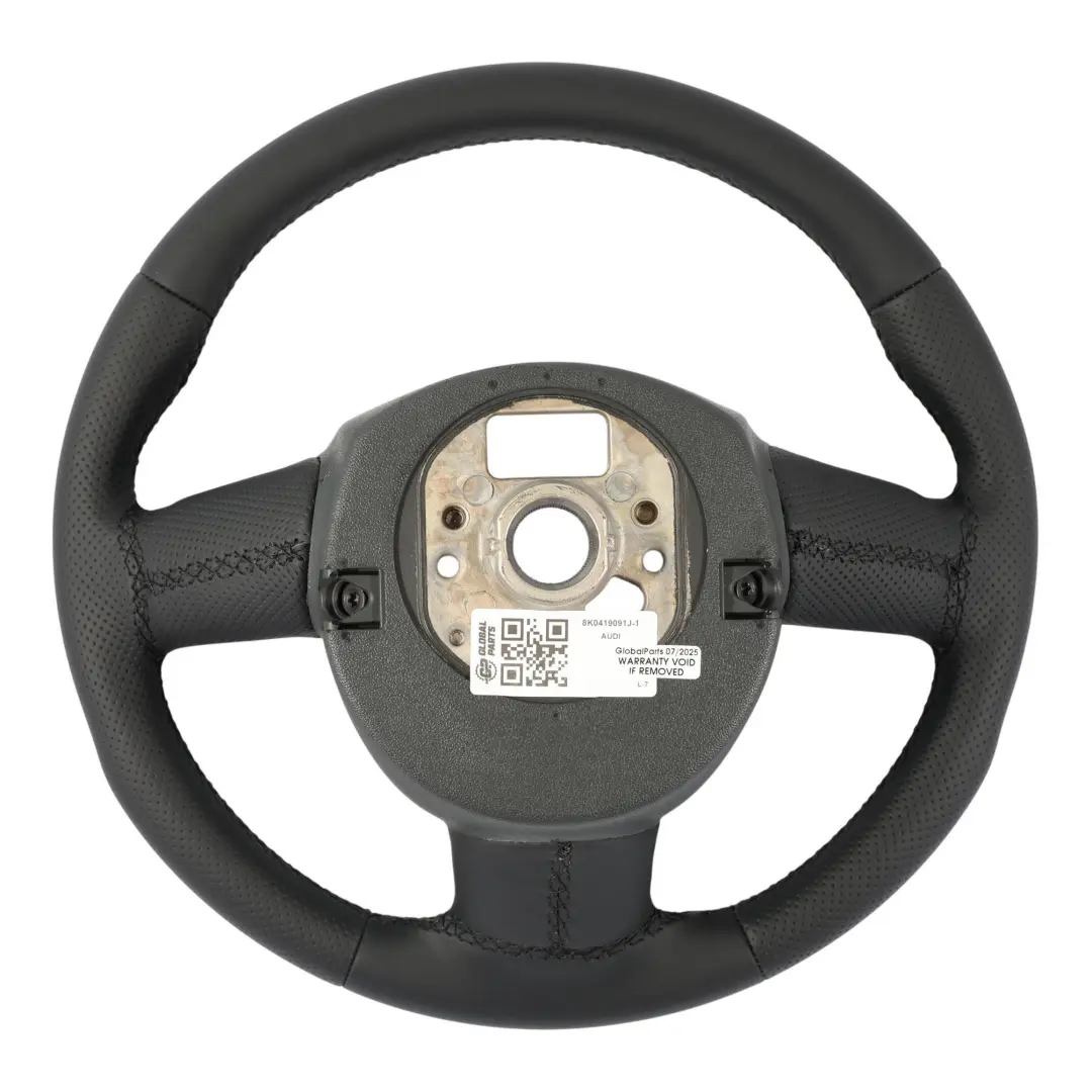 Audi A4 S4 B8 Steering Wheel NEW Black Leather Multifunction - SKU 8K0419091J-1 - Part number 8K0419091J