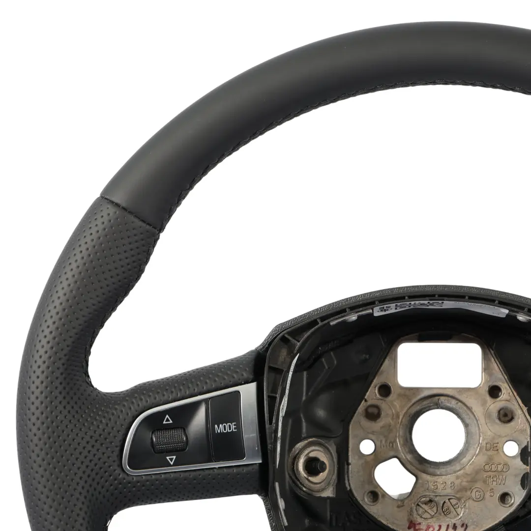 Audi A4 S4 B8 Volante NUOVO In Pelle Nera Multifunzione - SKU 8K0419091J-1 - Numero di parte 8K0419091J