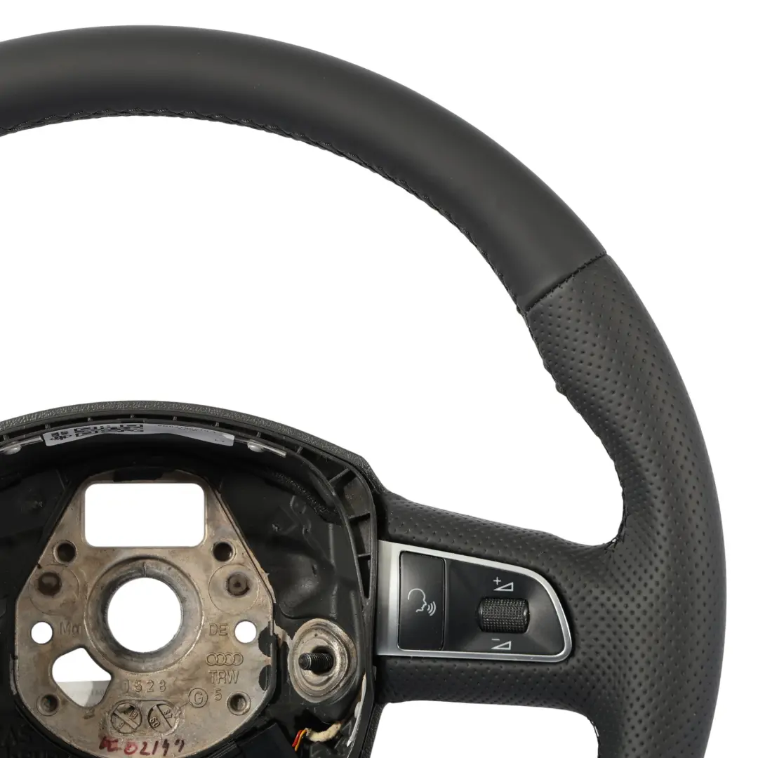Audi A4 S4 B8 Steering Wheel NEW Black Leather Multifunction - SKU 8K0419091J-1 - Part number 8K0419091J