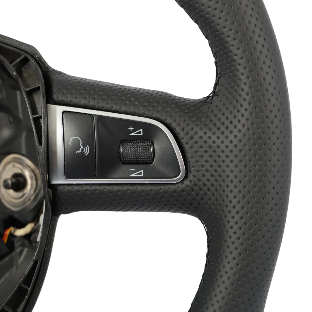 NUEVO Cuero Negro Multifunción para Audi A4 S4 B8 Volante con número de pieza 8K0419091J Audi A4 S4 B8 Volante NUEVO Cuero Negro Multifunción - SKU 8K0419091J-1 - Número de pieza 8K0419091J