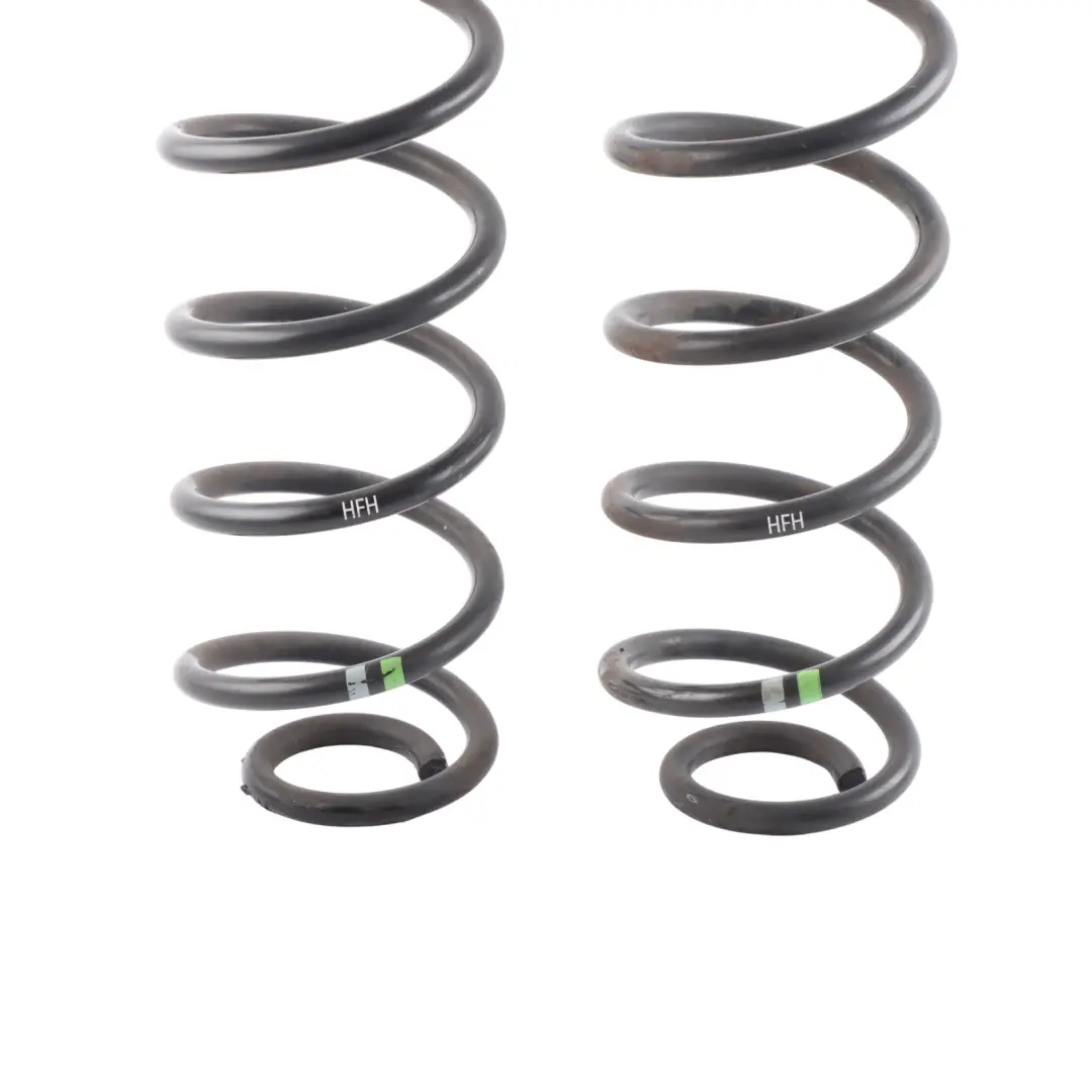Axle Coil Spring Left Right N/O/S Green Grey SET to Audi A6 C7 Rear with Part number 8K0511115DJ Audi A6 C7 Rear Axle Coil Spring Left Right N/O/S Green Grey SET - SKU 8K0511115DJ - Part number 8K0511115DJ