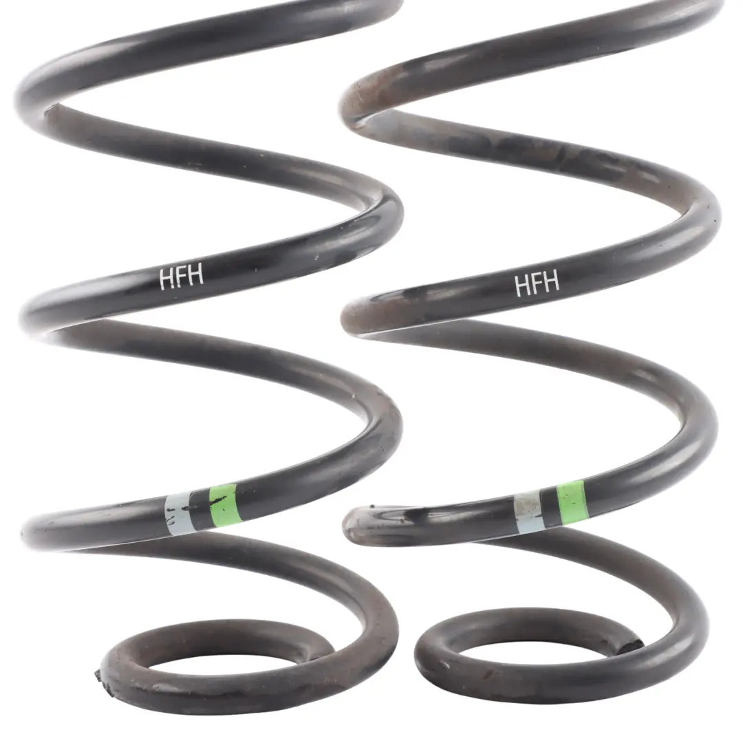 Axle Coil Spring Left Right N/O/S Green Grey SET to Audi A6 C7 Rear with Part number 8K0511115DJ Audi A6 C7 Rear Axle Coil Spring Left Right N/O/S Green Grey SET - SKU 8K0511115DJ - Part number 8K0511115DJ