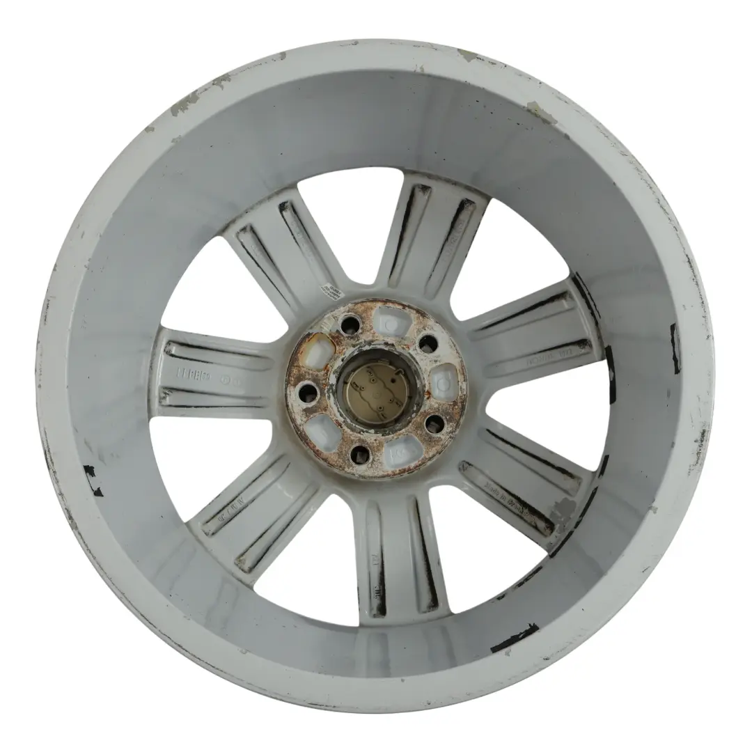 Audi A4 B8 A5 8T Silberne Leichtmetallfelge Alufelge 17" ET:45 7,5J - SKU 8K0601025B-1 - Teilenummer 8K0601025B