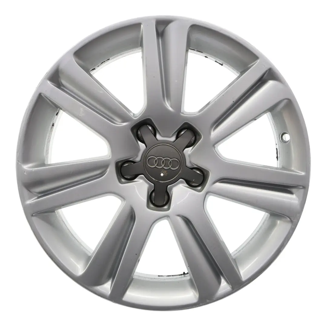 Alloy Rim 17" ET:45 7,5J to Audi A4 B8 Silver Wheel with Part number 8K0601025B Audi A4 B8 Silver Wheel Alloy Rim 17" ET:45 7,5J - SKU 8K0601025B-3 - Part number 8K0601025B