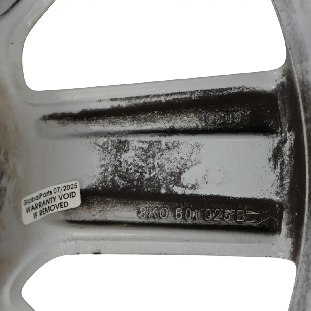 Alloy Rim 17" ET:45 7,5J to Audi A4 B8 Silver Wheel with Part number 8K0601025B Audi A4 B8 Silver Wheel Alloy Rim 17" ET:45 7,5J - SKU 8K0601025B-3 - Part number 8K0601025B