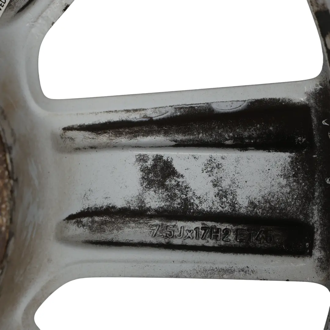 Alloy Rim 17" ET:45 7,5J to Audi A4 B8 Silver Wheel with Part number 8K0601025B Audi A4 B8 Silver Wheel Alloy Rim 17" ET:45 7,5J - SKU 8K0601025B-3 - Part number 8K0601025B