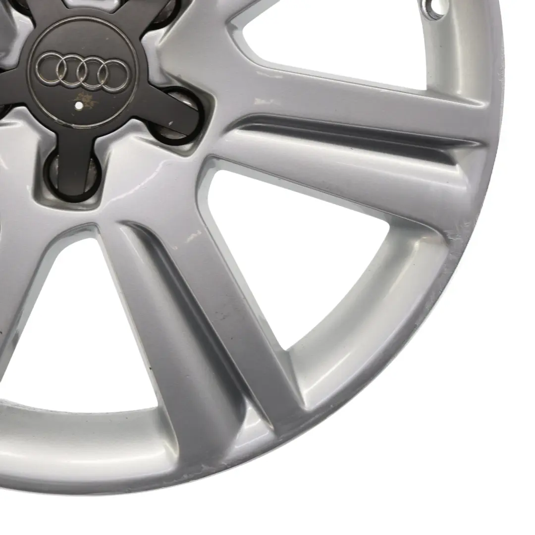 Alloy Rim 17" ET:45 7,5J to Audi A4 B8 Silver Wheel with Part number 8K0601025B Audi A4 B8 Silver Wheel Alloy Rim 17" ET:45 7,5J - SKU 8K0601025B-3 - Part number 8K0601025B