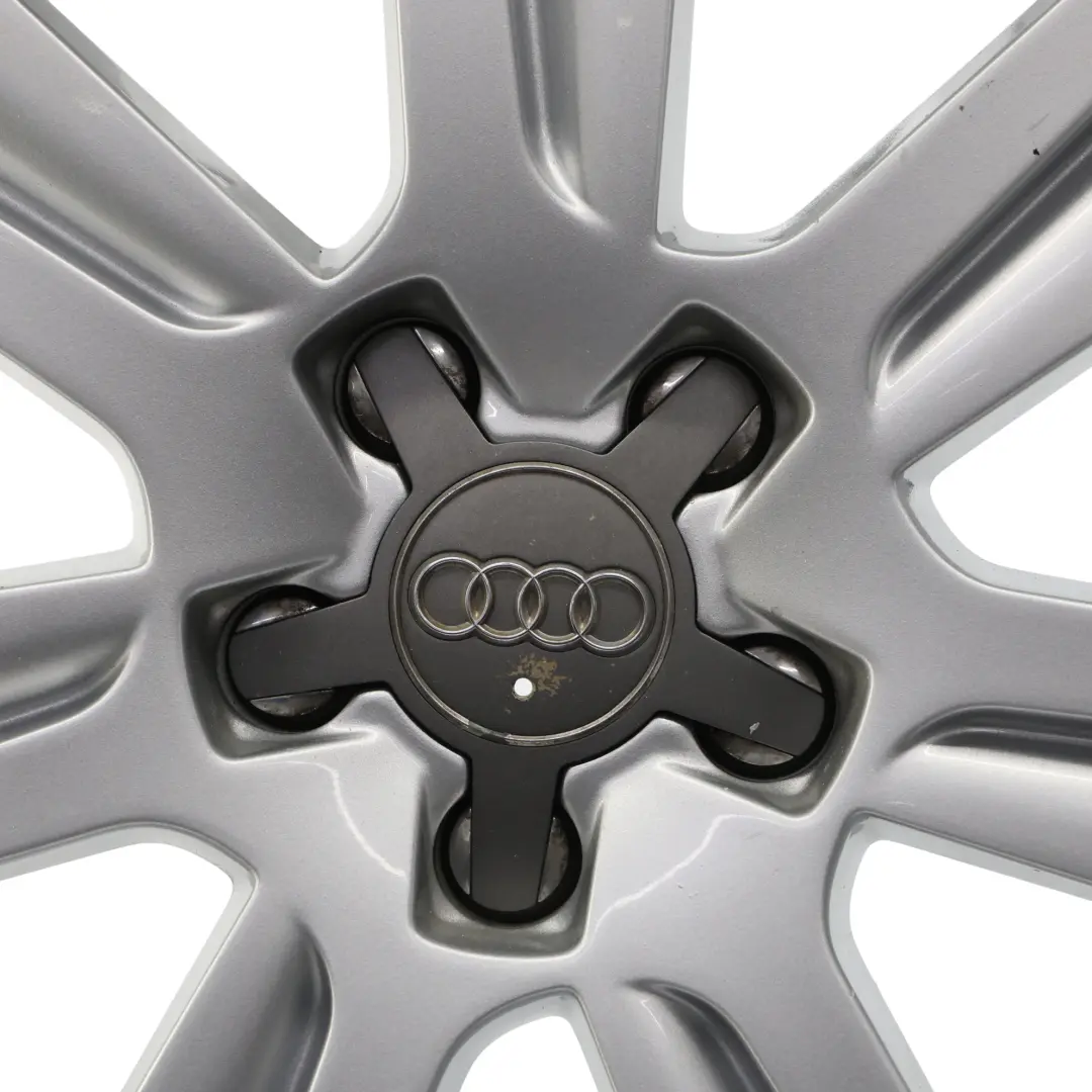 Alloy Rim 17" ET:45 7,5J to Audi A4 B8 Silver Wheel with Part number 8K0601025B Audi A4 B8 Silver Wheel Alloy Rim 17" ET:45 7,5J - SKU 8K0601025B-3 - Part number 8K0601025B